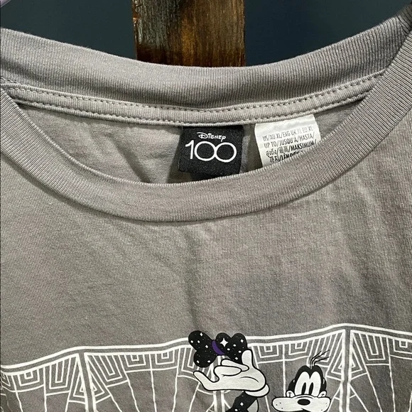 Disney Kids Gray T-Shirt with Mickey and Friends - Picture 4 of 6